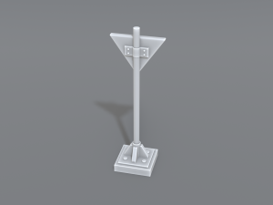 road signs 3Dプリントモデル