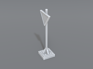 road signs 3Dプリントモデル