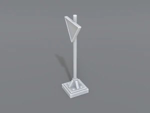 sinais de tr&acirc;nsito Modelo de Impressão 3D