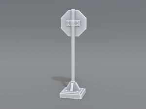 road signs 3D Print Model