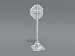 road signs 3D Print Model