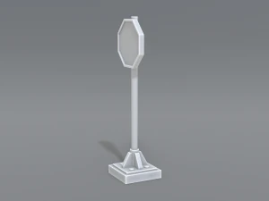 road signs 3D Print Model