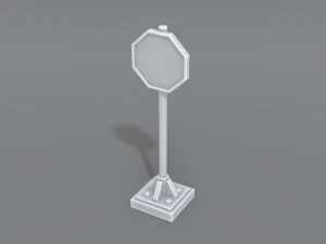 road signs 3D Print Model