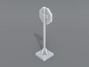 road signs 3D Print Model