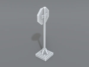 road signs 3D Print Model