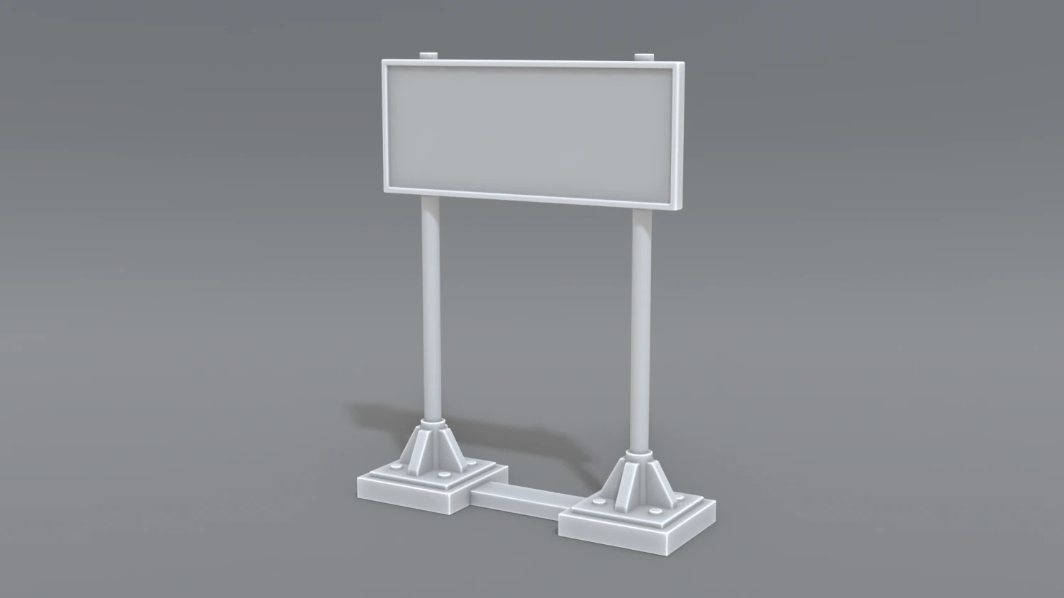 road signs 3D Print Model .c4d .max .obj .3ds .fbx .stl .blend 