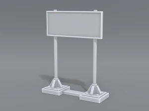 yol işaretleri 3D Baskı Modeli