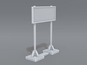 road signs 3D-printmodel