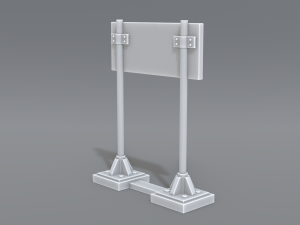 road signs 3D-printmodel