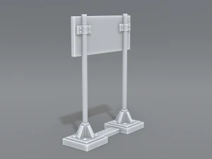 road signs 3D Print Model