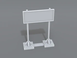 road signs 3D Print Model
