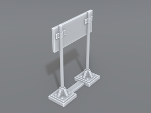 road signs 3D-printmodel