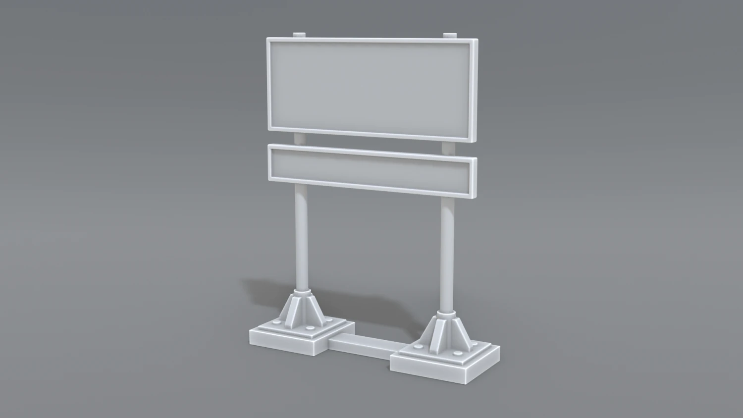 road signs 3D Print Model .c4d .max .obj .3ds .fbx .stl .blend 