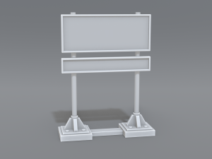 road signs 3D Print Model