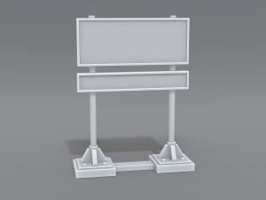 road signs 3D Print Model