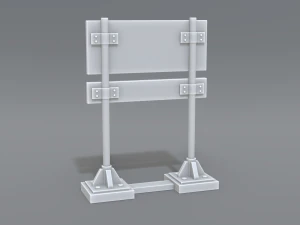 road signs 3D Print Model