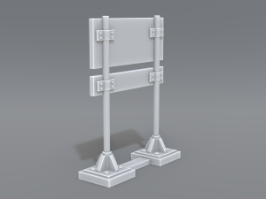 road signs 3D Print Model