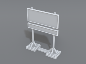 road signs 3D Print Model