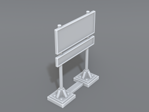 road signs 3D Print Model