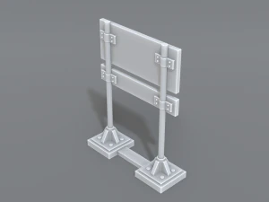 road signs 3D Print Model
