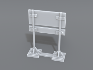 road signs 3D Print Model