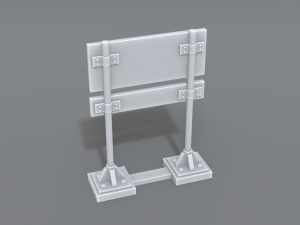 road signs 3D Print Model