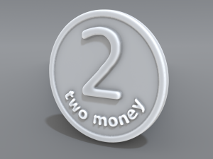 two money 3D प्रिंट मॉडल