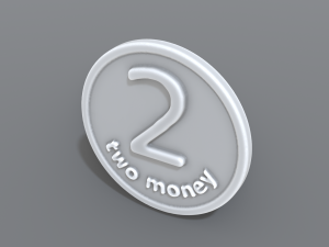 two money Modelo de impresión 3D