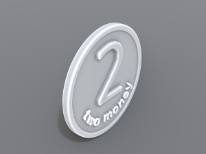 two money Modelo de impresión 3D