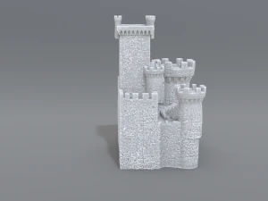castle 3D Print Model