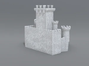 castle 3D Print Model