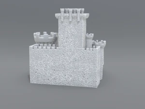 castle 3D Print Model