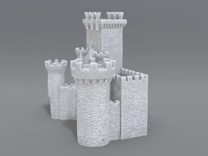 castle 3D Print Model