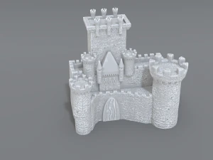 castle 3D Print Model