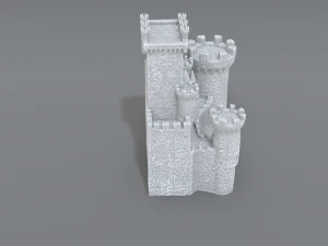 castle 3D Print Model