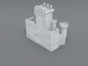 castle 3D Print Model