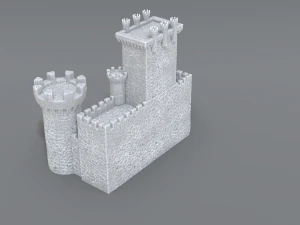 castle 3D Print Model
