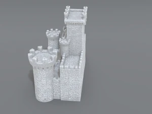 castle 3D Print Model