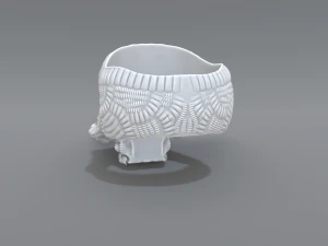 ring scull 3D Print Model