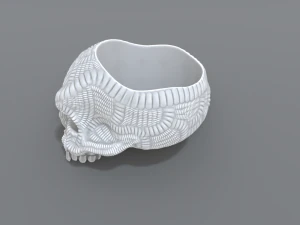 ring scull 3D Print Model