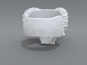 ring scull 3D Print Model