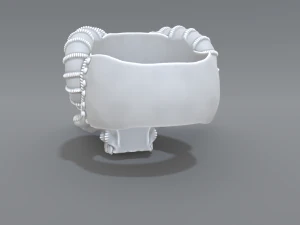 ring scull 3D Print Model