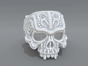 ring scull 3D Print Model