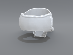 ring scull 3D 프린트 모델