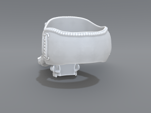 ring scull 3D 프린트 모델