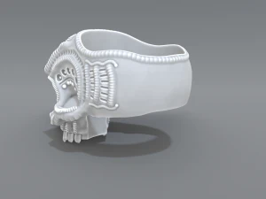 ring scull 3D Print Model