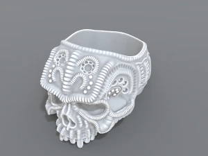 ring scull 3D Print Model