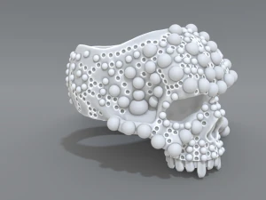 ring scull 3D Print Model