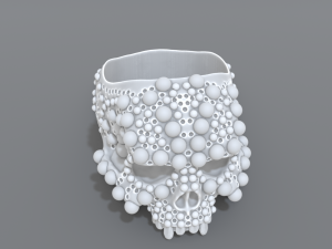ring scull Modelo de impresión 3D