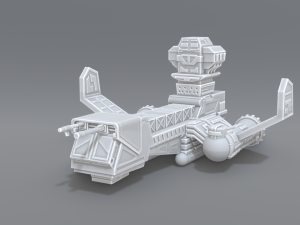 spaceship 3D Принт Модель